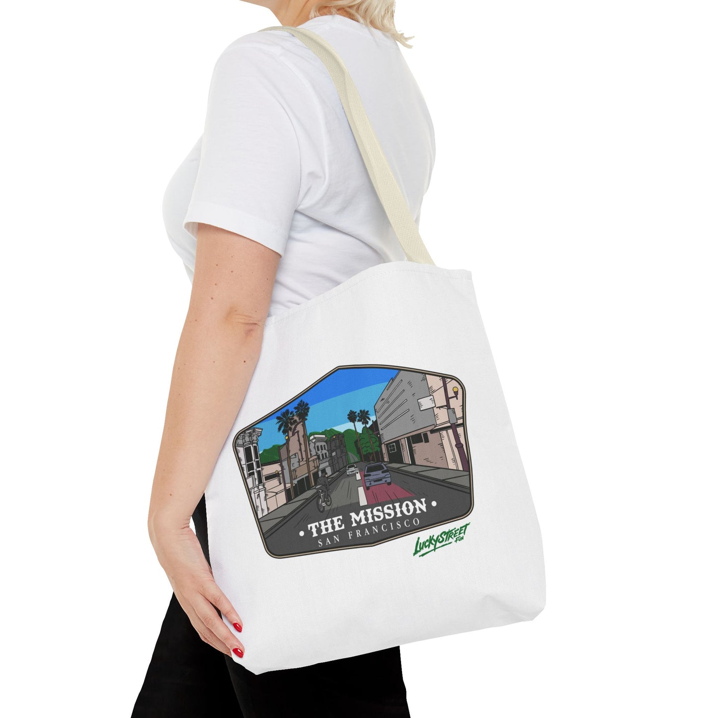 San Francisco Tote Bag - Custom Design of "The Mission"