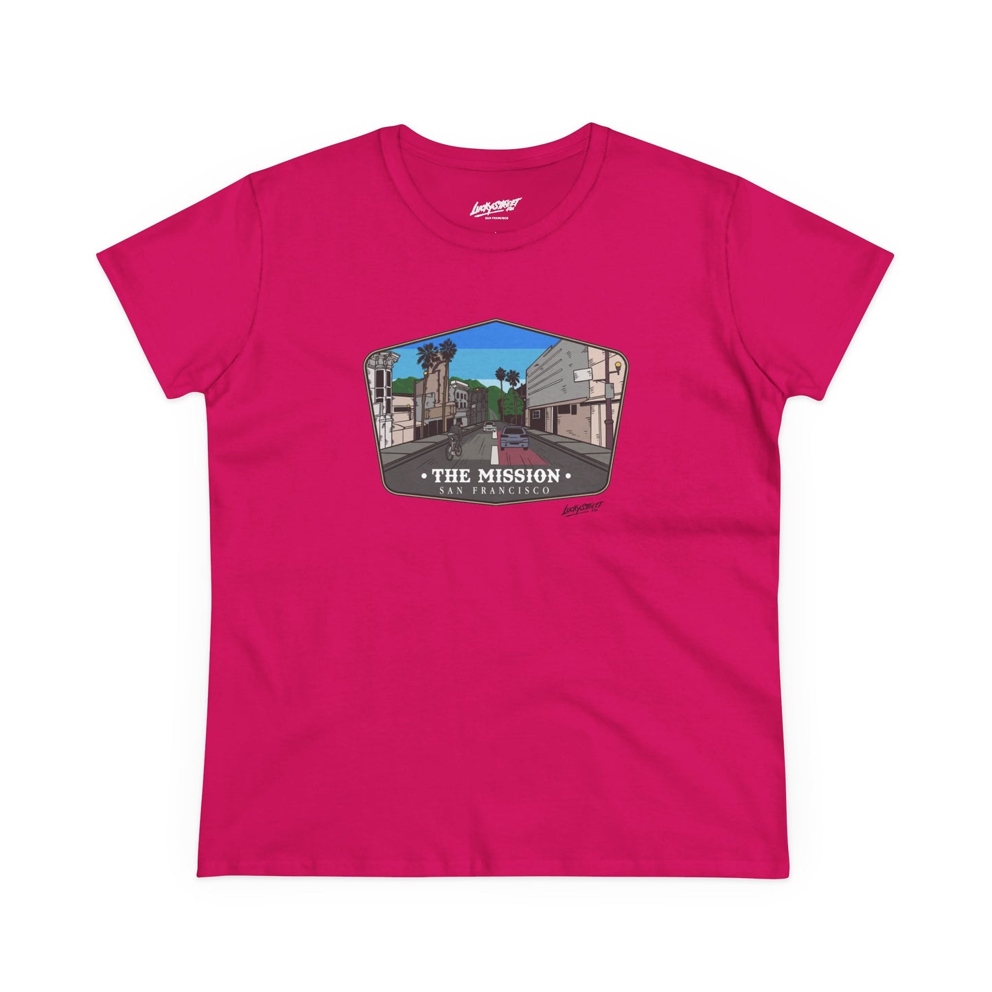 The Mission San Francisco Women's Midweight Cotton Tee