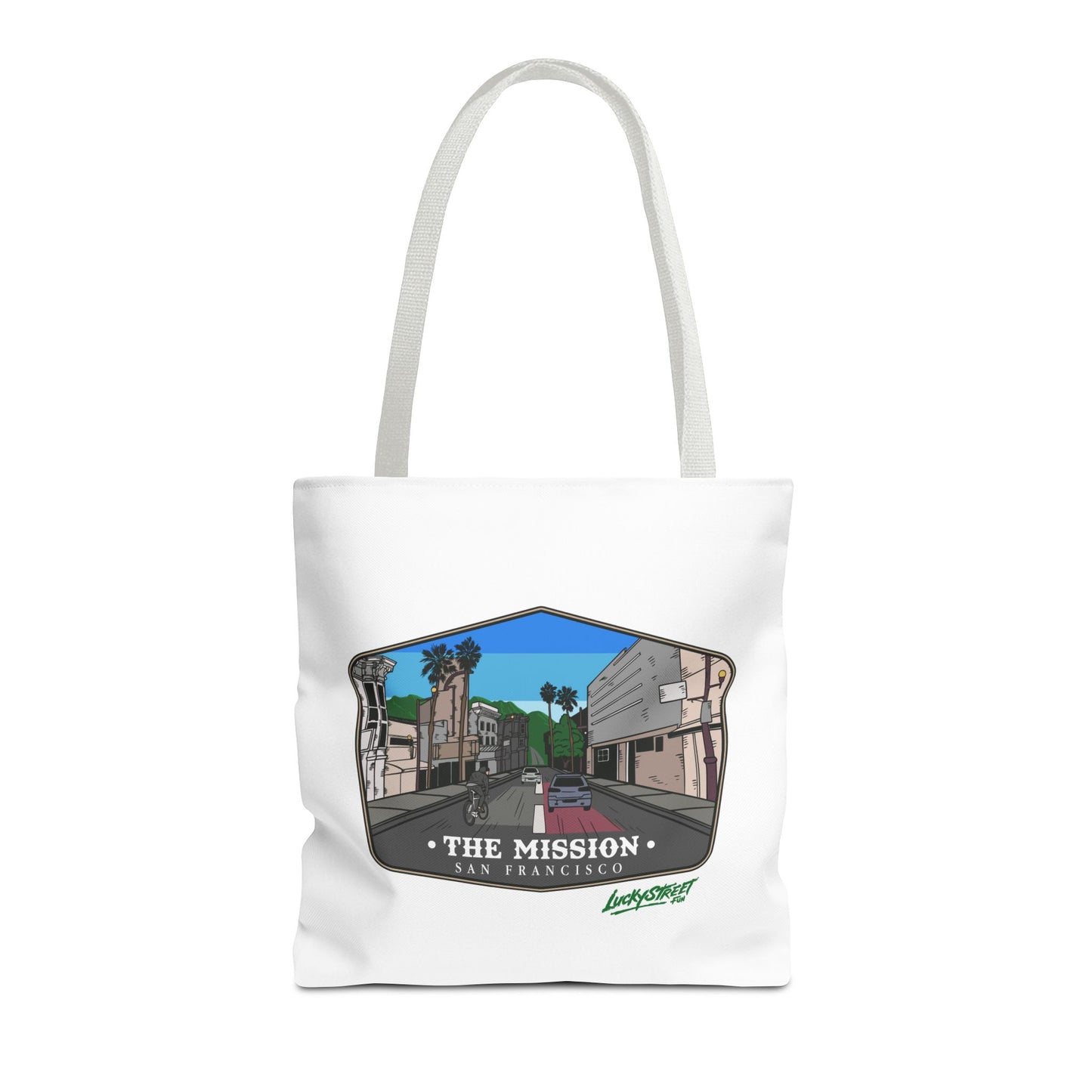 San Francisco Tote Bag - Custom Design of "The Mission"