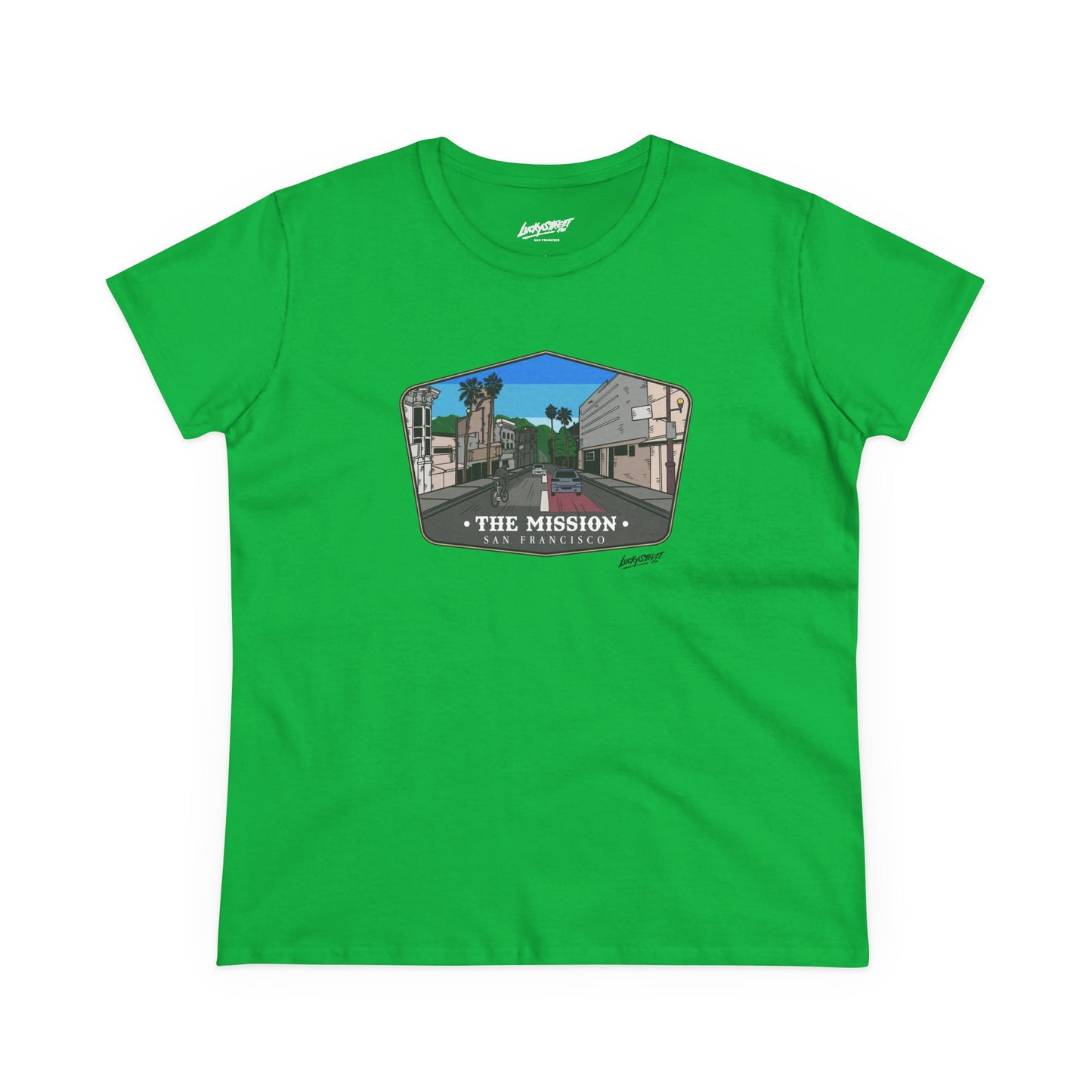 The Mission San Francisco Women's Midweight Cotton Tee