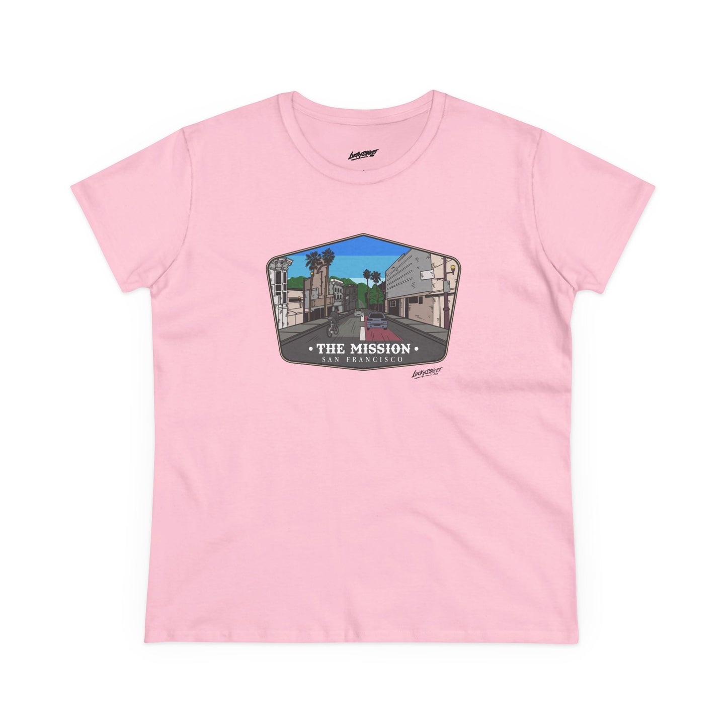 The Mission San Francisco Women's Midweight Cotton Tee