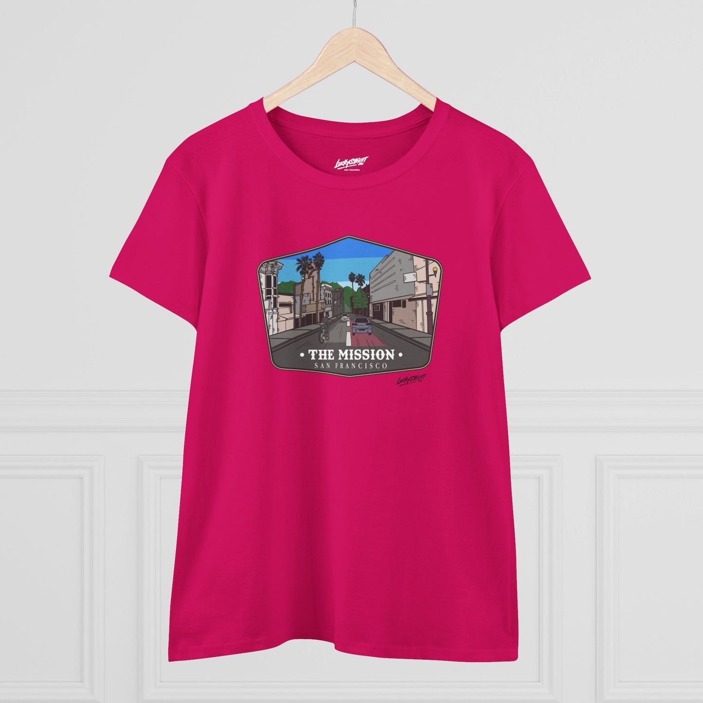 The Mission San Francisco Women's Midweight Cotton Tee