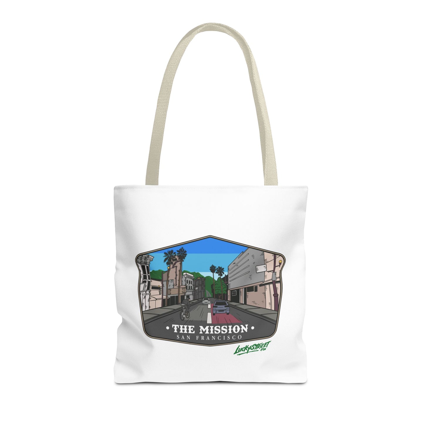 San Francisco Tote Bag - Custom Design of "The Mission"