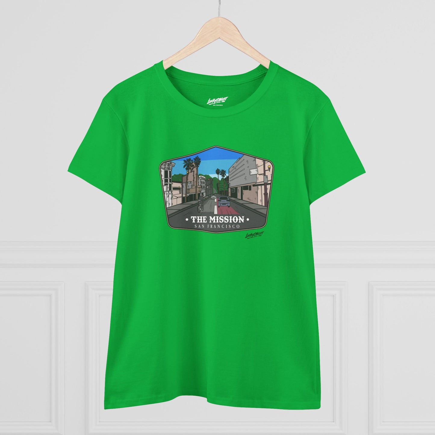 The Mission San Francisco Women's Midweight Cotton Tee