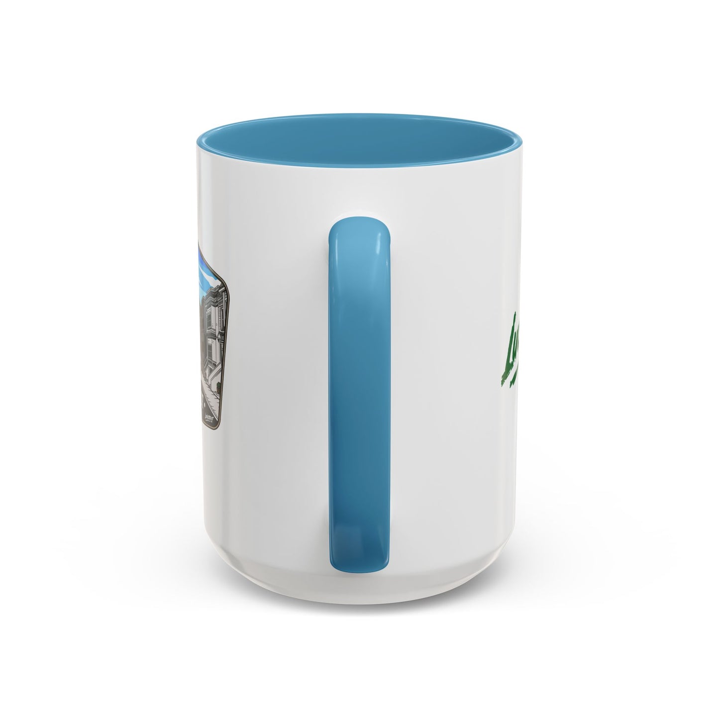 Coffee Mug - Luckystreet Logo and Custom Badge Design - 11oz or 15oz
