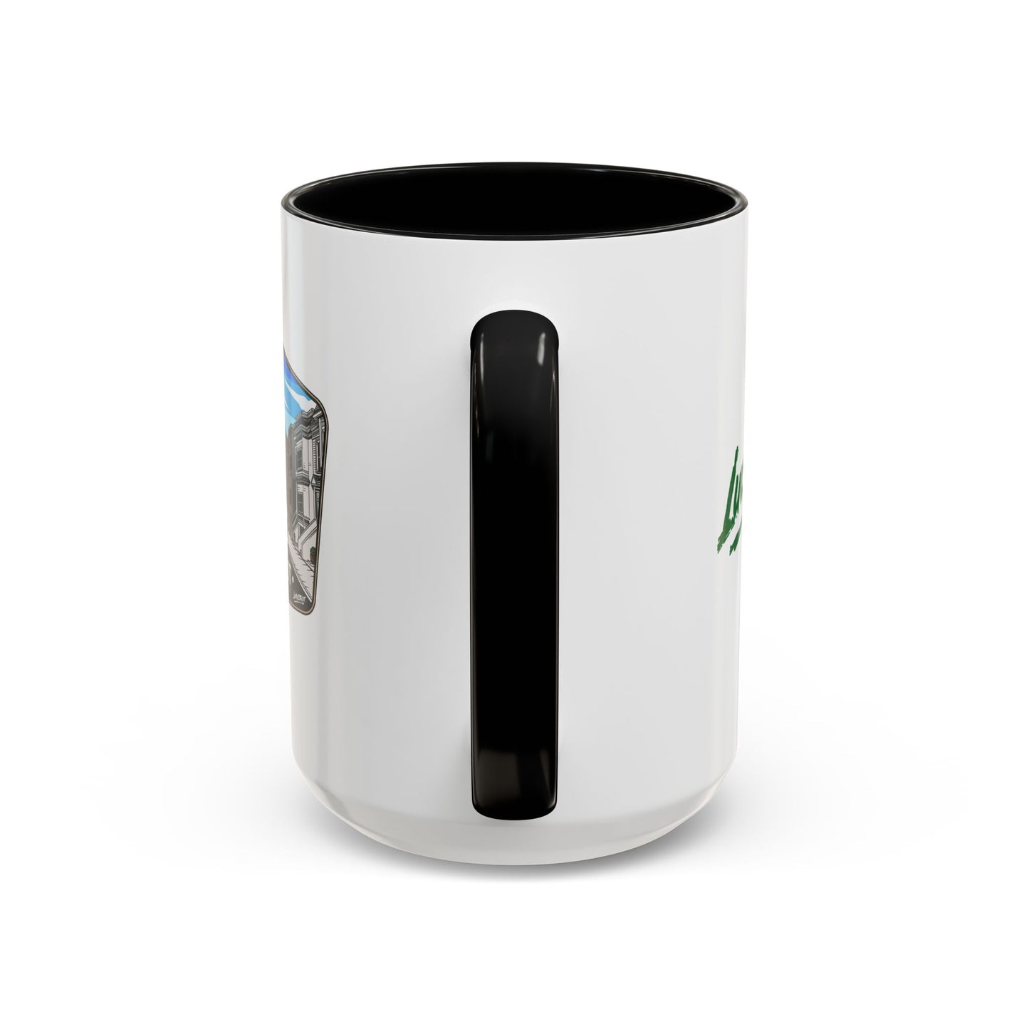 Coffee Mug - Luckystreet Logo and Custom Badge Design - 11oz or 15oz