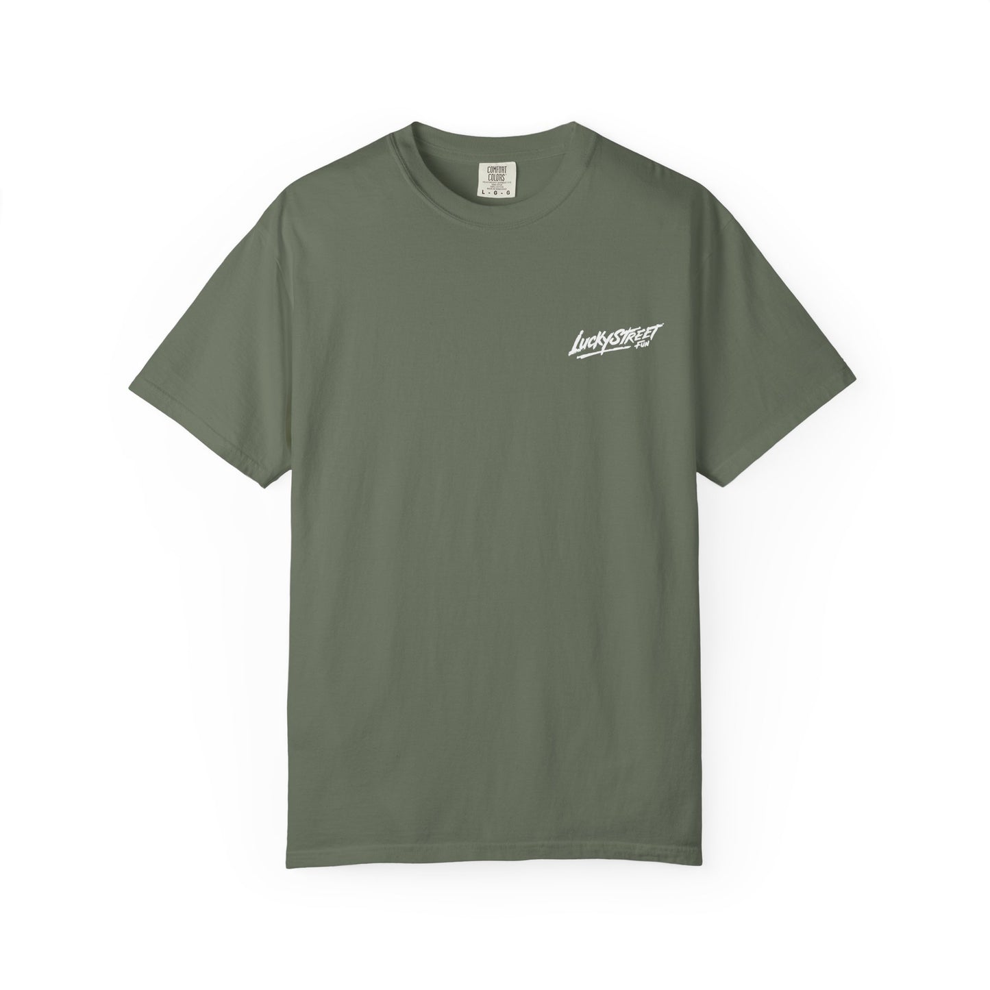Luckystreet Fun T-shirt [unisex] (pocket & back logo)