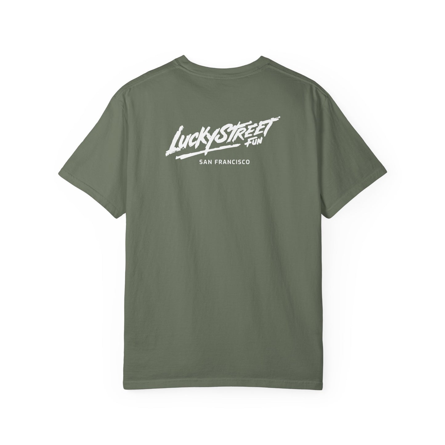 Luckystreet Fun T-shirt [unisex] (pocket & back logo)