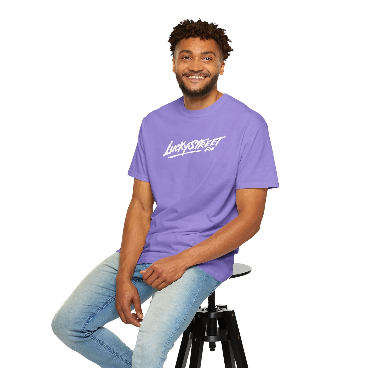 Luckystreet Fun T-shirt [unisex] (logo front)