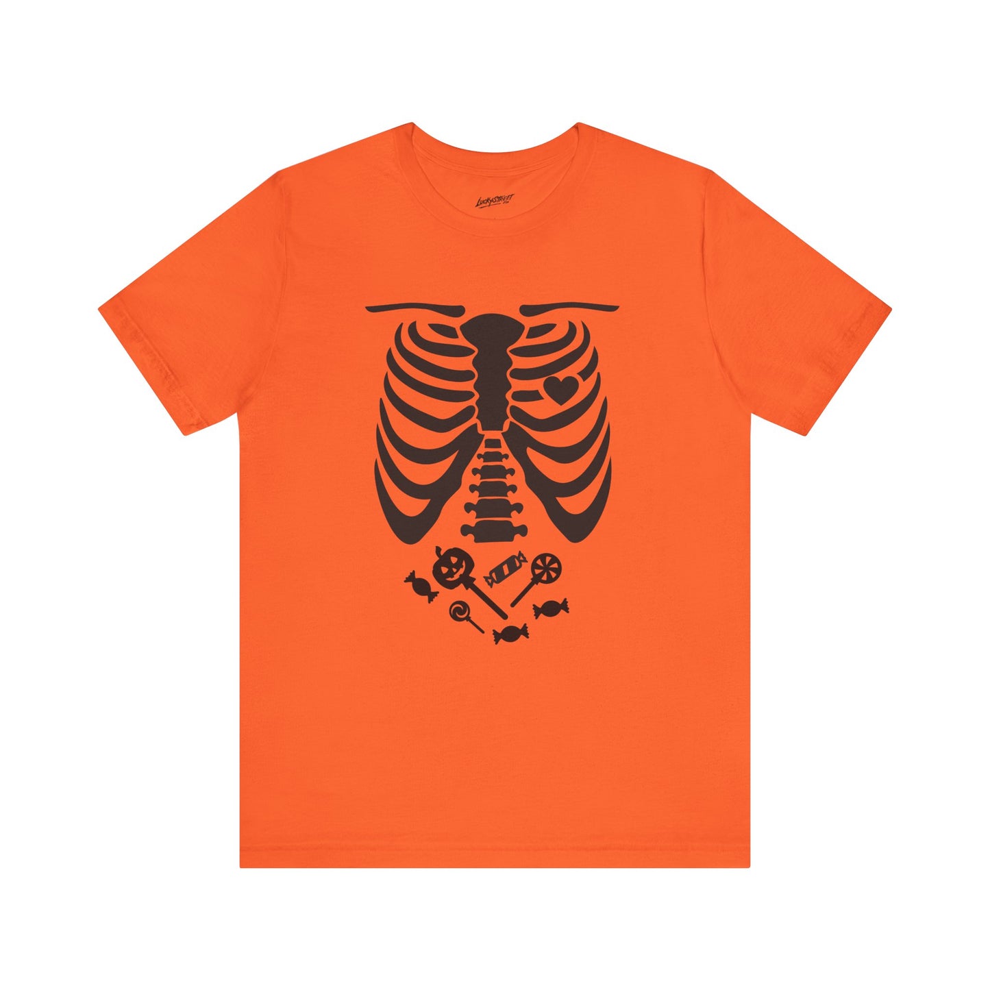 Funny Skeleton Candy T-Shirt - use for a costume [unisex]
