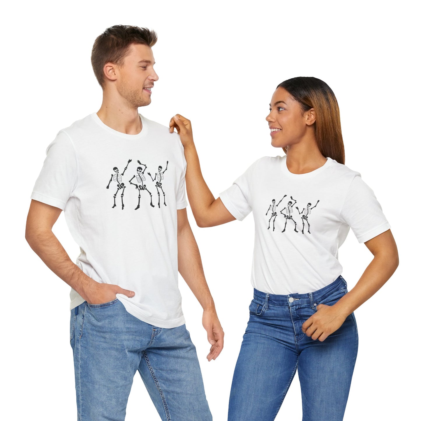 Dancing Skeletons T-Shirt - use for a costume [unisex]