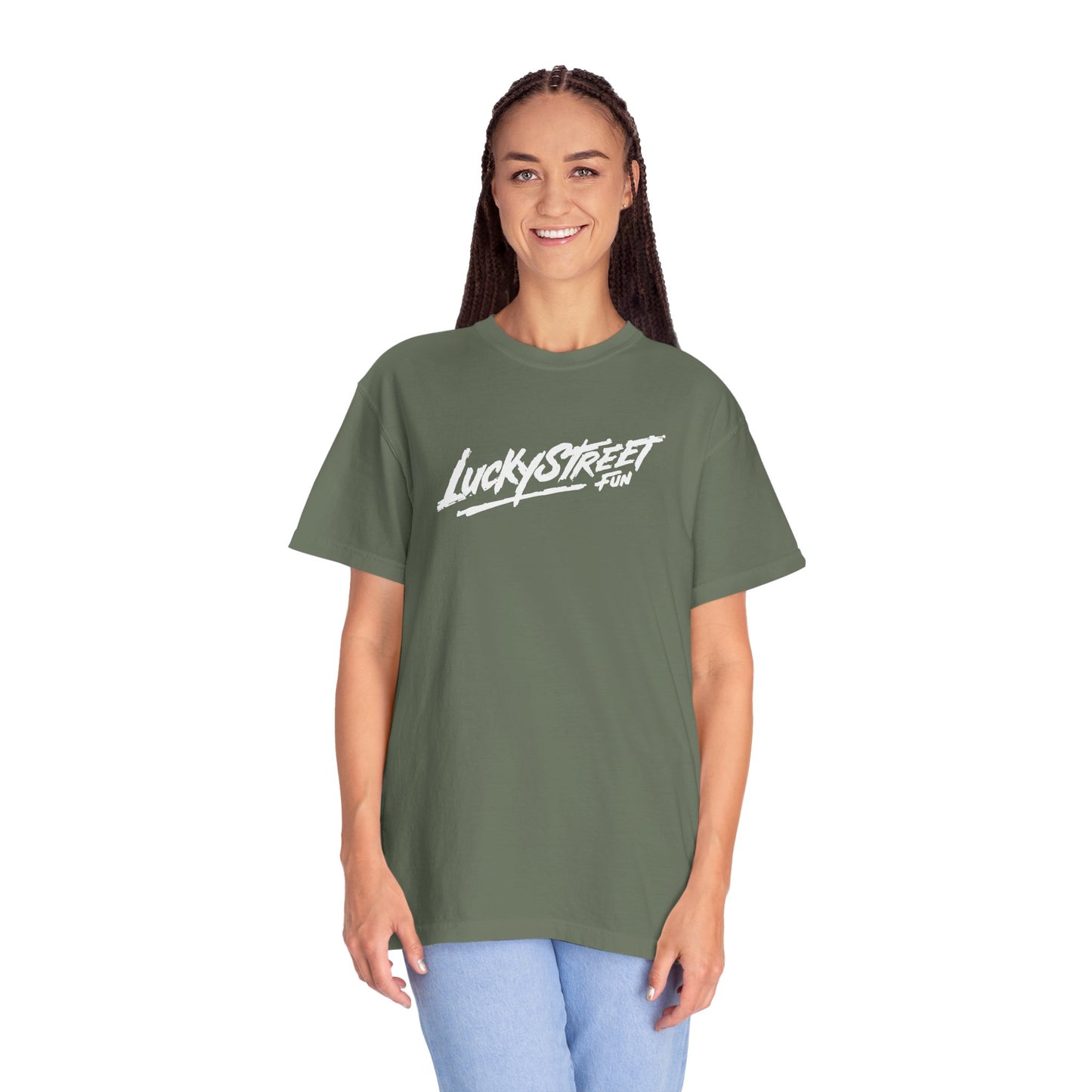 Luckystreet Fun T-shirt [unisex] (logo front)