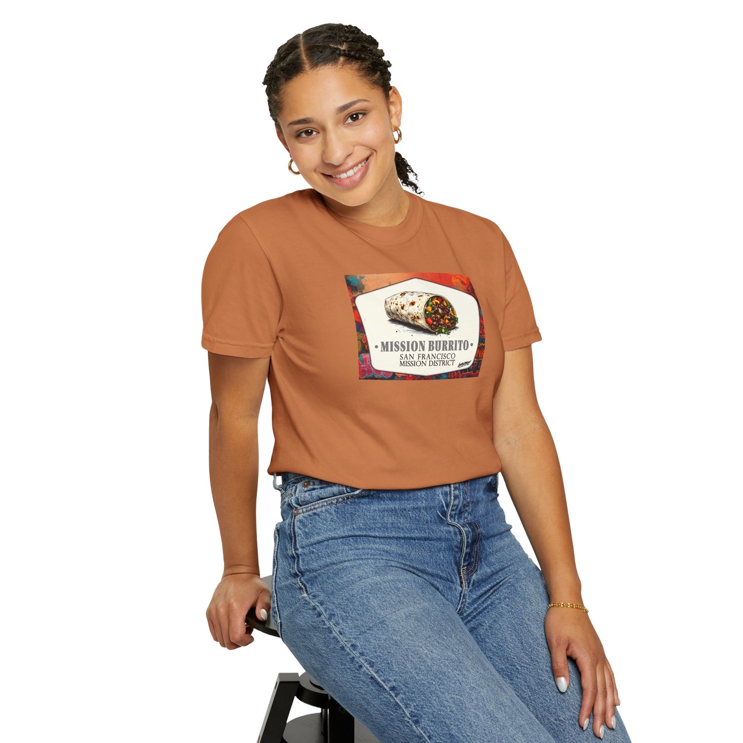 The Mission Burrito San Francisco Unisex T-shirt