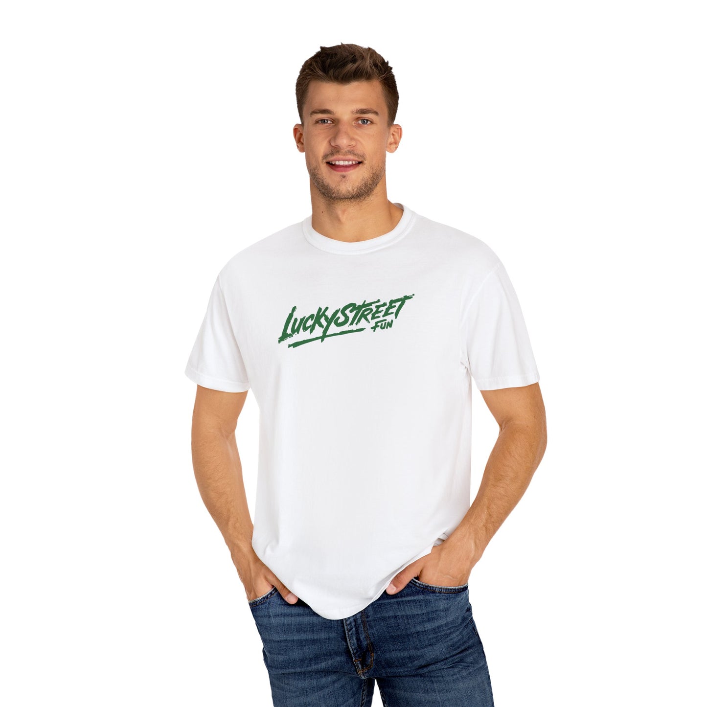 Luckystreet Fun T-shirt [unisex] (logo front)