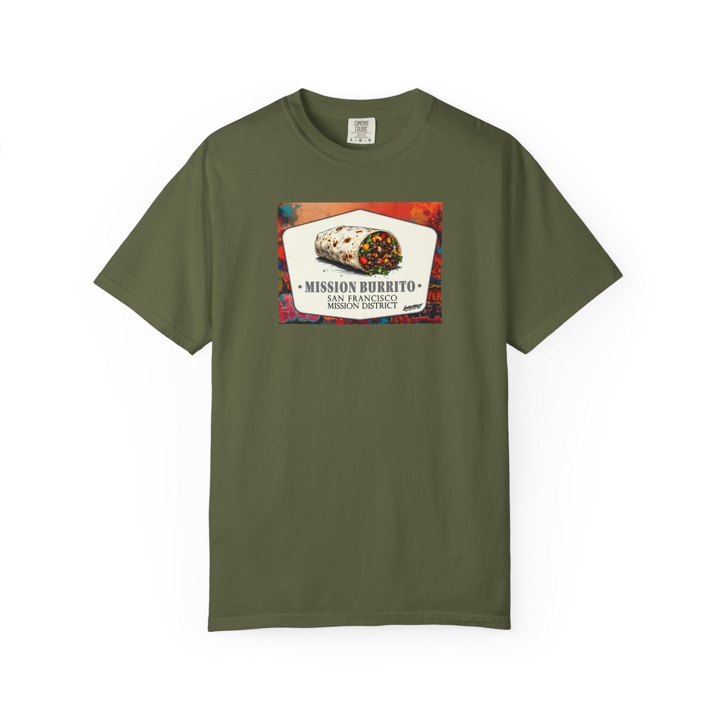 The Mission Burrito San Francisco Unisex T-shirt
