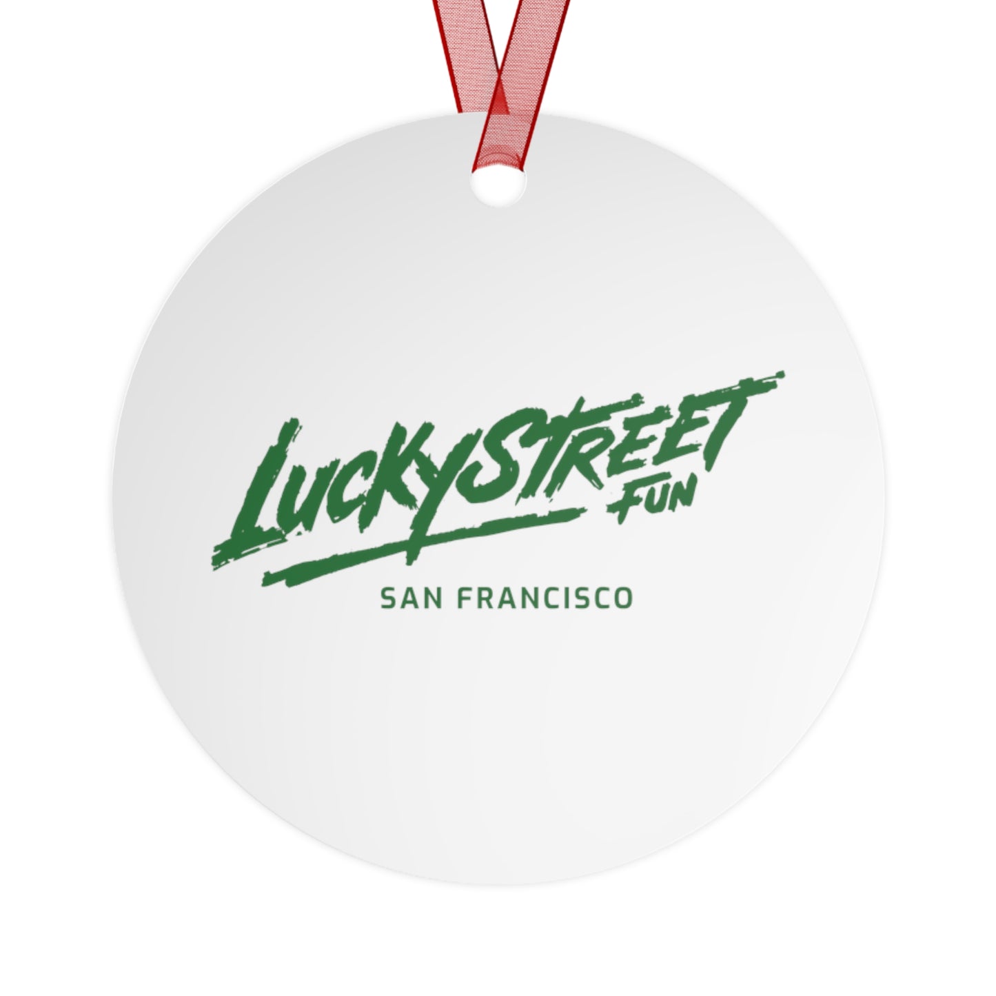 San Francisco The Mission Metal Ornaments - Unique Holiday Decor