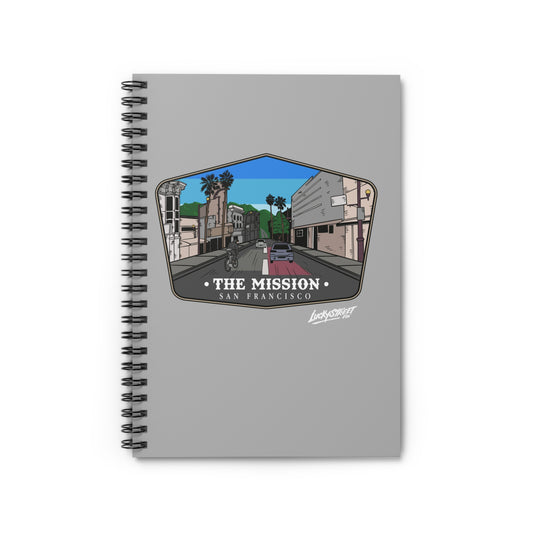 Spiral Notebook - The Mission Design - Ruled Line