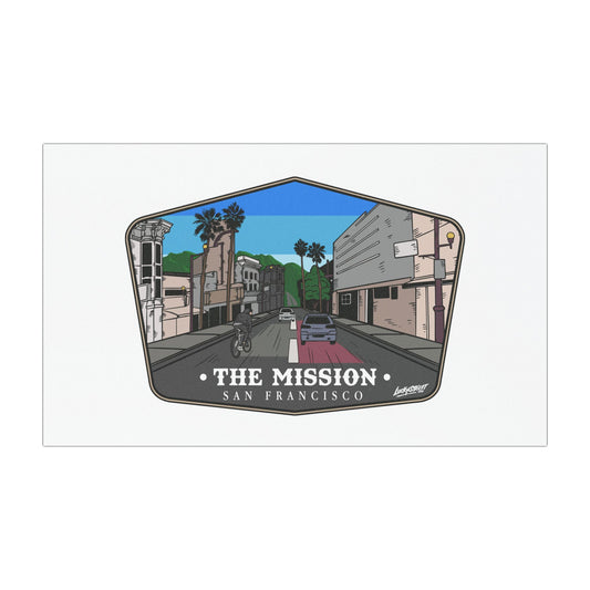 The Mission San Francisco Car Magnet