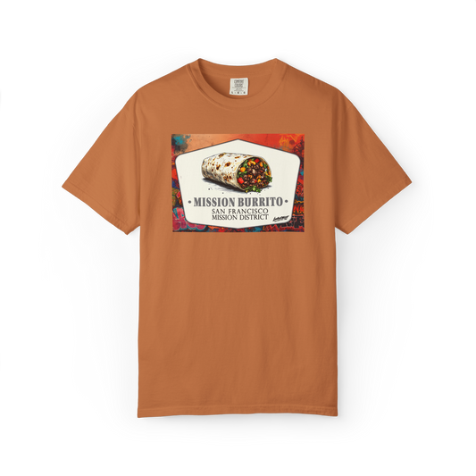 The Mission Burrito San Francisco Unisex T-shirt