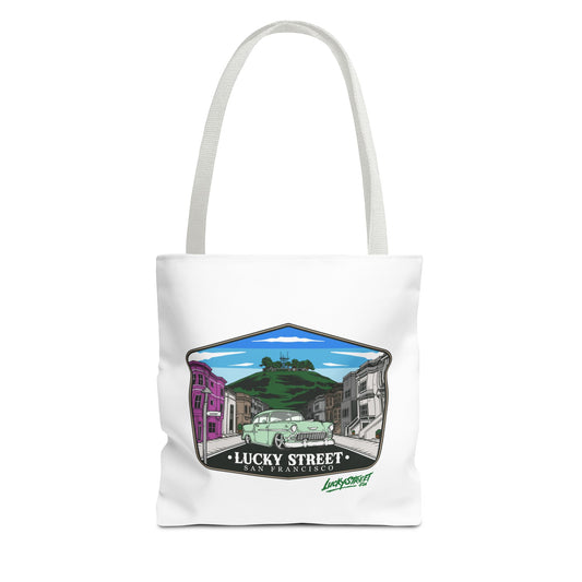 Lucky Street San Francisco Tote Bag