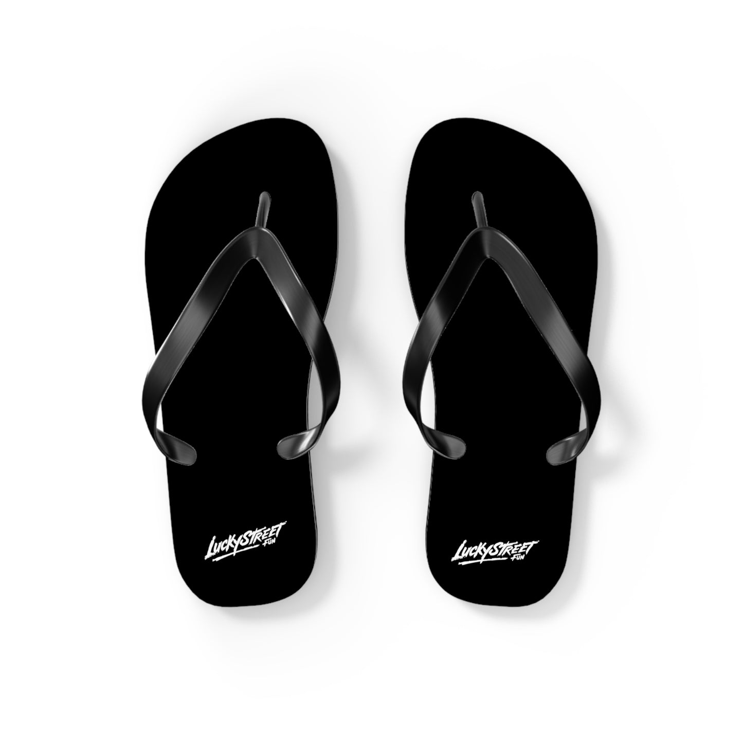 Luckystreet Fun Flip Flops - Beach Sandals (Lightweight, Casual Summer Footwear)