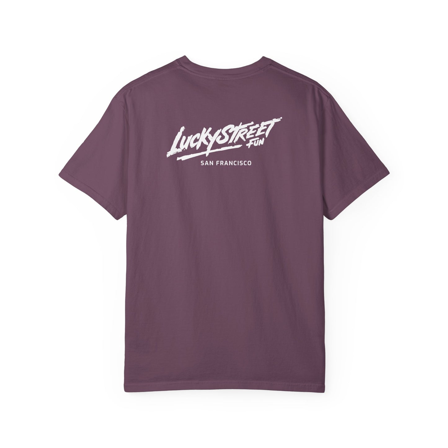 Luckystreet Fun T-shirt [unisex] (pocket & back logo)