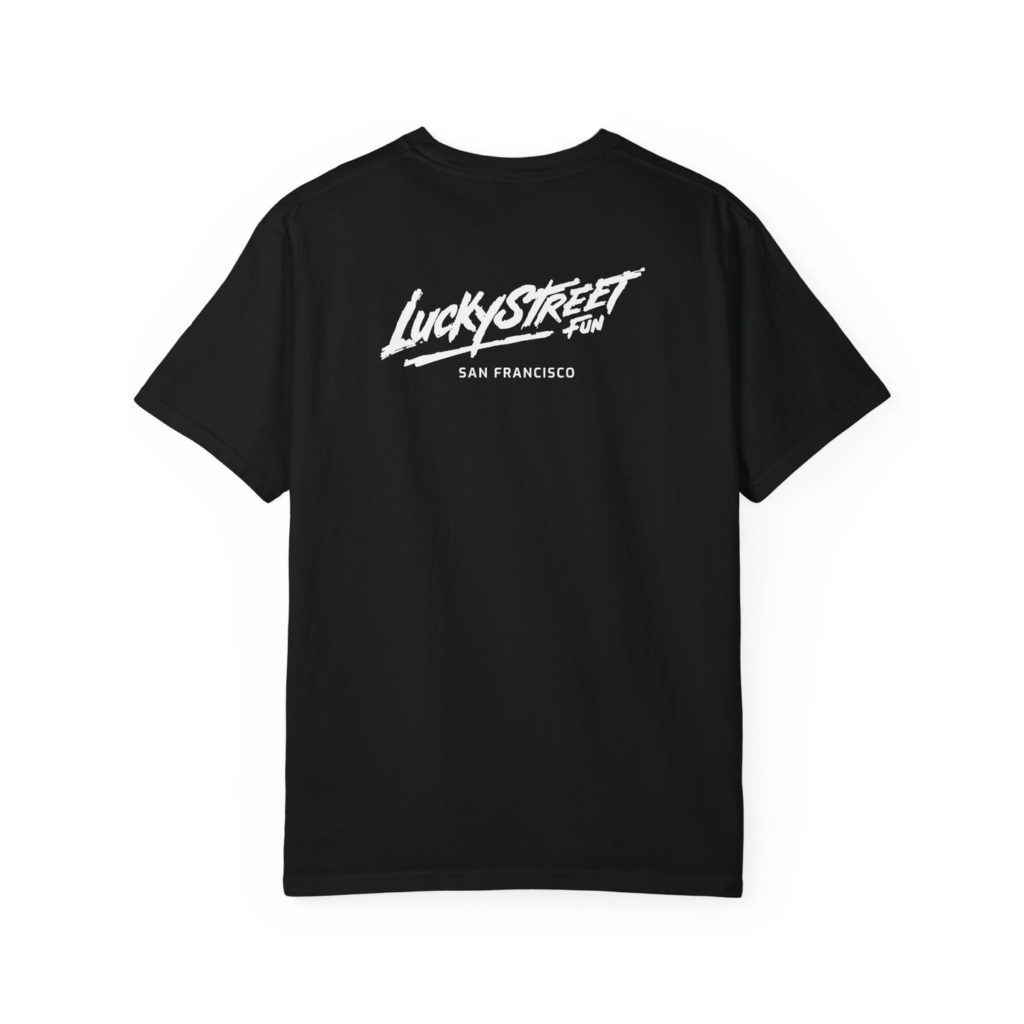 Luckystreet Fun T-shirt [unisex] (pocket & back logo)