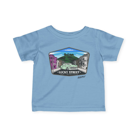 Infant Tee - Lucky Street Custom Badge Design T-Shirt