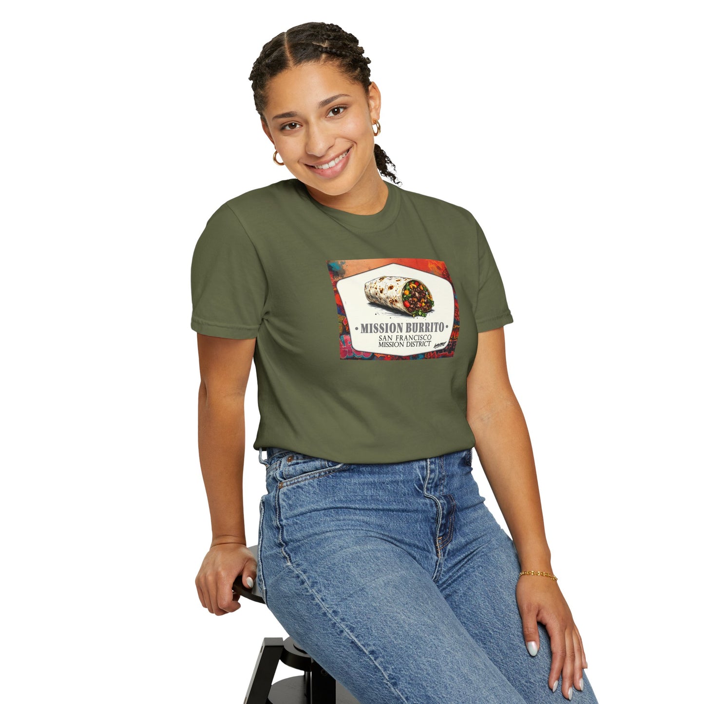The Mission Burrito San Francisco Unisex T-shirt