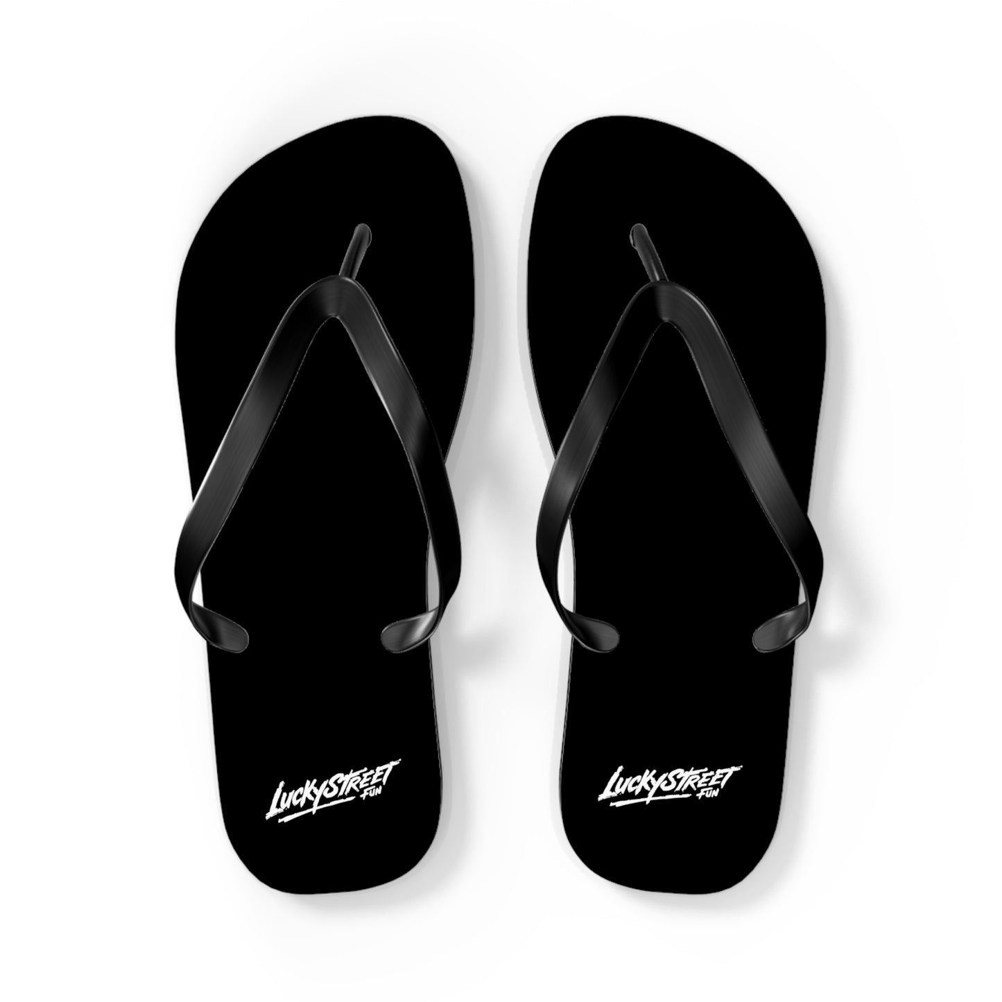 Luckystreet Fun Flip Flops - Beach Sandals (Lightweight, Casual Summer Footwear)
