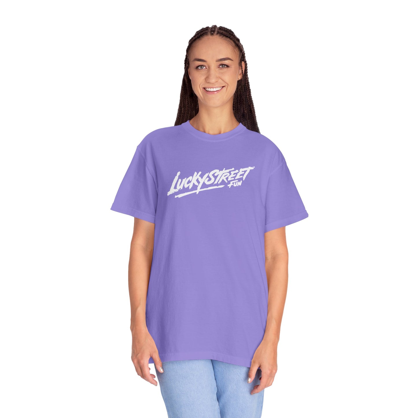 Luckystreet Fun T-shirt [unisex] (logo front)